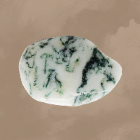 Heart Chakra Crystal - Moss Agate